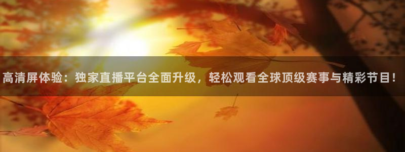 绿茵体育app下载：高清屏体验：独家直播平台全面升级，轻松观看全球顶级赛事与精彩节目！